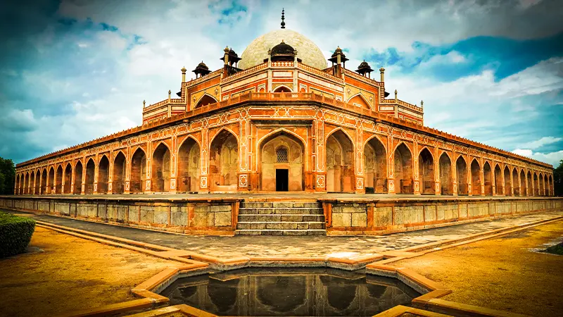 UNESCO World Heritage Humayun's Tomb in New Delhi