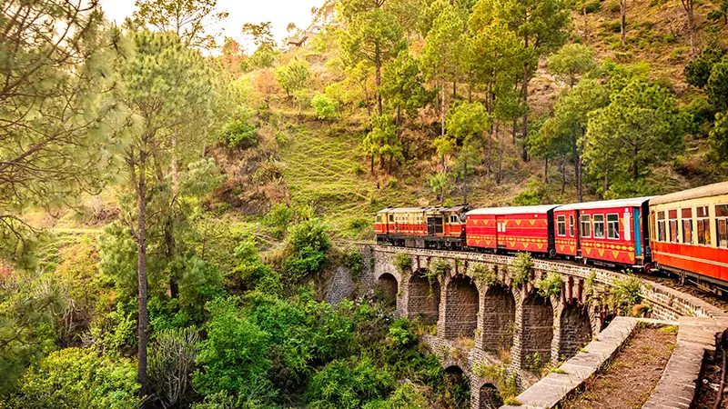 Kalka Shimla toy train