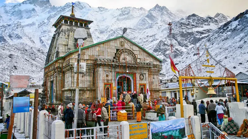 Kedarnath Temple winter pilgrimage in Uttarakhand