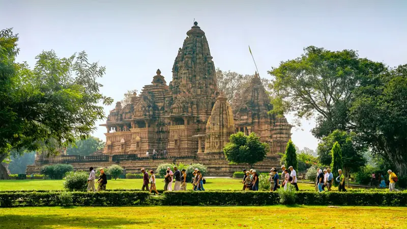Heritage temples of Khajuraho