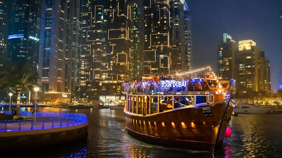 Dubai Marina Evening Dhow Cruise