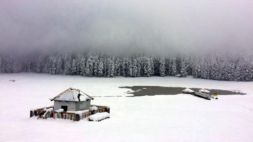 Khajjiar after Snowfall