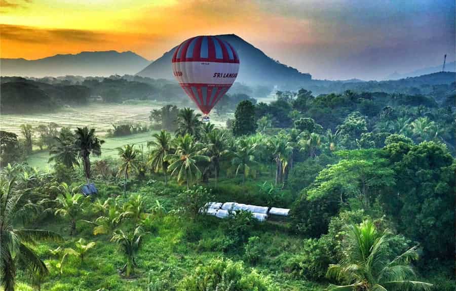 Hot Air Balloon Ride In Dambulla, Sri Lanka