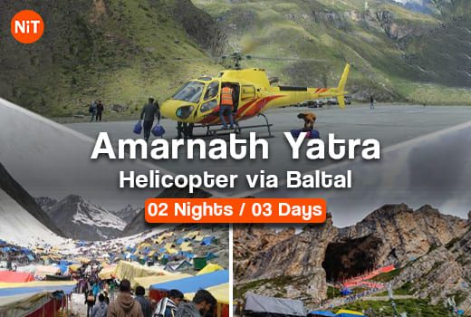 Amarnath Yatra Helicopter via Baltal (Neelgrath Helipad)