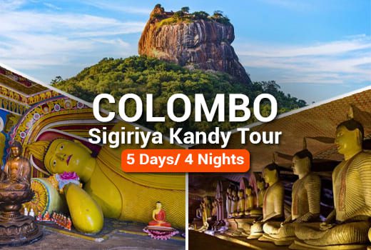 Colombo Sigiriya Kandy Tour Package