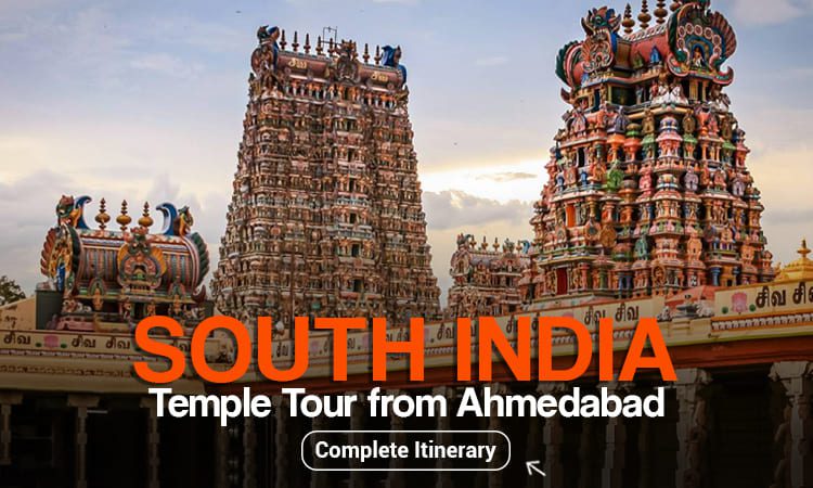 South India Temple Tour Packages from Ahmedabad