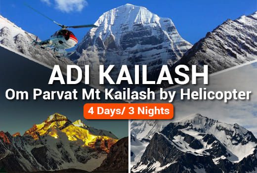 Adi Kailash Om Parvat Mt Kailash Yatra by Helicopter