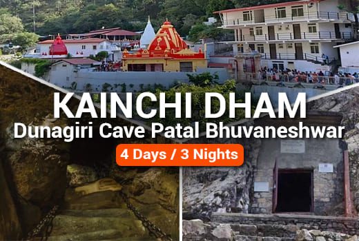 Kainchi Dham Dunagiri Cave Patal Bhuvaneshwar Package