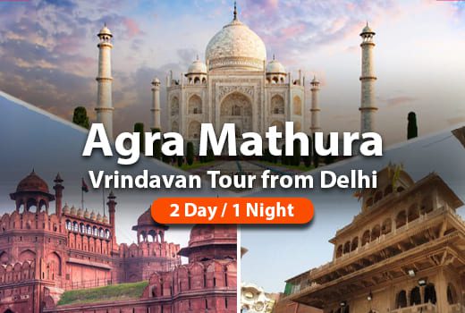 Agra Mathura Vrindavan Tour from Delhi