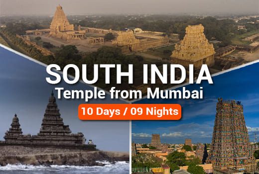 South India Temple Tour from Mumbai