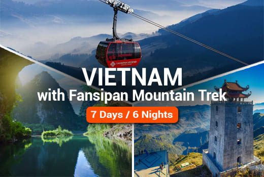 Vietnam Tour Package with Fansipan Mountain Trek