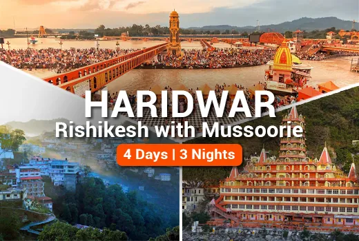 Haridwar Rishikesh with Mussoorie Tour Package