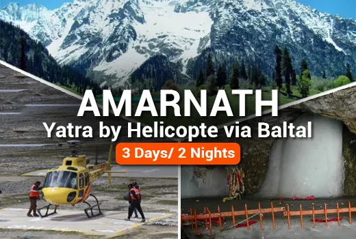 Amarnath Yatra by Helicopter from Baltal Amarnath Yatra by Helicopter from Baltal