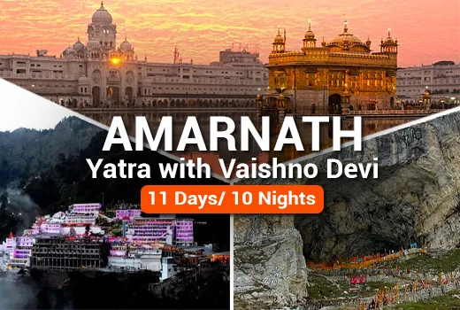 Amarnath Yatra with Vaishno Devi Tour Amarnath Yatra with Vaishno Devi Tour