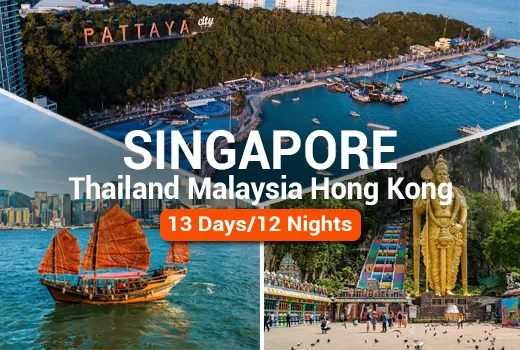 Singapore Thailand Malaysia Hong Kong Tour Package Singapore Thailand Malaysia Hong Kong Tour Package
